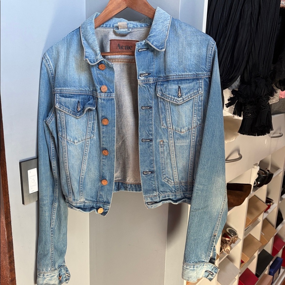 Acne Classic Blue Jean Jacket